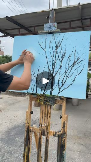 34K views · 248 reactions | Amazingly Beautiful 💕❤️ | By HKG Life | Facebook Tree Bark Art, Tree Acrylic Painting, Full Moon Night, Acrylic Design, Sketch Paper, Moon Night, Acrylic Designs, Night Scene, Tree Branch