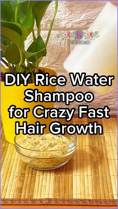 Hair Growrh, Fermented Rice Water Hair, Diy Rice Water, Rice Water Hair Growth, Awapuhi Shampoo, Rice Water Shampoo, Water Hair Growth, Fermented Rice Water, Homemade Hair Treatments