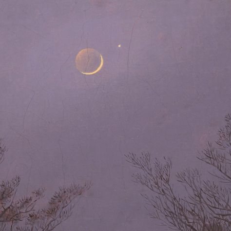 Casper David, David Friedrich, Caspar David Friedrich, Moon Painting, Sky Landscape, True Art, Enchanted Forest, Artist Art, Artwork Painting