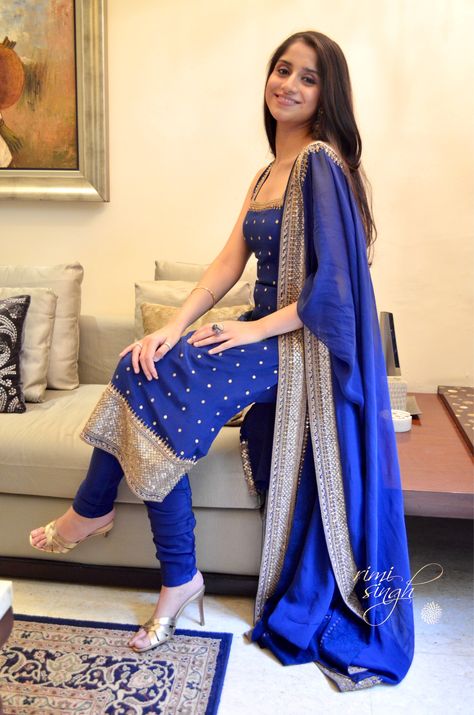 Simple Bridal Outfits Indian, Pajama Suit Punjabi, Diwali Suit, Wedding Guest Nails, Simple Indian Suits, Indian Bridesmaid Dresses, Elegant Summer Dresses, Best Winter Outfits, Simple Kurti Designs