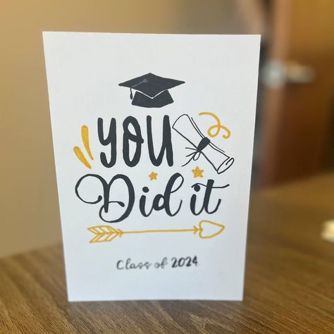 🎓✨ Congratulations, Class of 2024! ✨🎓 Hey everyone, I’m excited to share this handmade graduation card I just finished! 🎨✂️ It’s a special way to celebrate the incredible achievements of the Class of 2024. Creating personalized cards like this is a wonderful way to show your pride and joy for the graduates in your life. What do you think of this design? Do you have any creative ideas for graduation gifts? Share your thoughts in the comments! Let’s celebrate the hard work and success of ou... Congratulations Card Ideas, Graduation Cards Diy, Congratulations Cards Handmade, Diy Graduation Cards, Snowman Writing, Graduation Cards Handmade, Grad Cards, Personalized Cards, Paper Craft Diy Projects