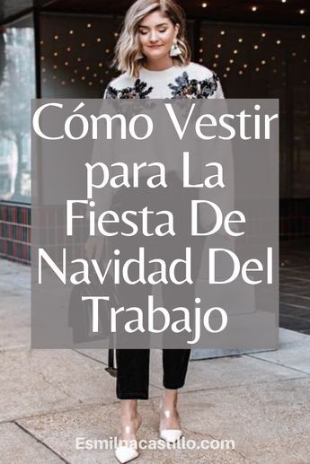 ¿Cómo vestir para la fiesta de navidad del trabajo? La navidad es una época muy especial y es un mes que está lleno de celebraciones que requieren de muy buenos outfits. No es tan difícil crear buenos looks si tienes un poco de creatividad e inspiración. Por ello, te enseñaremos algunos atuendos que puedes imitar para verte fabulosa en la fiesta de navidad de tu trabajo. Outfit Para Cena Casual, Outfit Formal Invierno Mujer, Outfit Cena Navidad, Office Christmas Party Outfit Casual, Outfit Para Fiesta Casual, Outfit Formal Invierno, Outfits Posada, Outfit Fiesta Casual, Outfit Para Posada