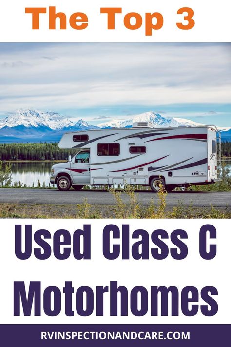 Should you buy a new or a used Class C RV? What are the main reasons for buying a Class C on the used market? And if you buy a used Class C, which brands are known for being the best value and using the best quality building materials and methods? A certified RV inspector helps answer these questions for you in this informative article. Read it now! #rvcamping #rvtravel #rvtips Boondocking Tips, Class C Campers, Used Class C Motorhomes, Motorhome Living, Cheap Rv, Rv Gear, Motorhome Travels, Classic Gmc, Small Travel Trailers