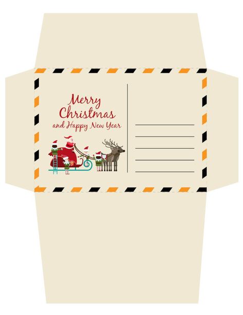 How to Write a Letter to Santa Claus Plus FREE Christmas Printables (2021) - Marcie in Mommyland Letter Envelope Template, Christmas Envelope Design, Gift Card Envelope Template, Christmas Envelope Template, Santa Envelope, Free Printable Envelopes, Envelope Template Printable, Christmas Card Envelopes, Merry Christmas Printable