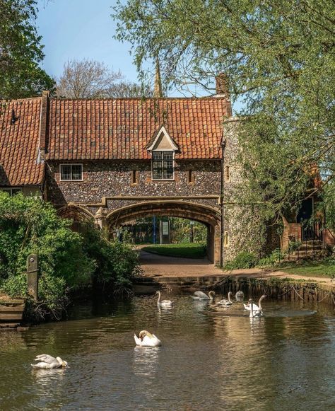 Windenburg Aesthetic, England Aesthetic, Norfolk England, Northern England, Minecraft World, English Story, Painting Subjects, Cottage Life, The Ark