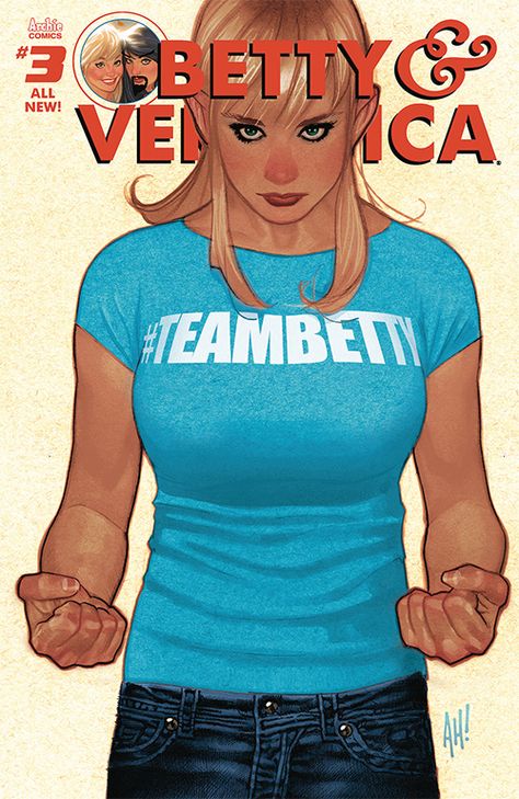 FCBD Comic Spotlight: Archie Comics' Betty & Veronica #3 - Free Comic Book Day Archie Comics Betty, Adam Hughes Art, Miss Hulk, Comic Book Illustration, Betty Veronica, Free Comic Books, Adam Hughes, Betty And Veronica, Frank Frazetta