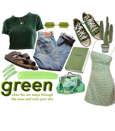 Aesthetic Clothes Green, 1970 Clothing, School Outfits Polyvore, 1970 Outfits, Clothes Green, Chill Style, Outfit Polyvore, Fancy Shirt, Mental Hospital