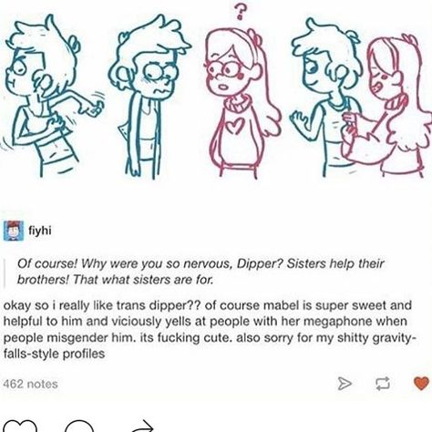 Ah! So perfect! Haha! -Joey #gravityfalls #transdipper by lgbtq_a.f Gravity Falls Dipper, Gravity Falls Funny, Trans Boys, Gravity Falls Au, Reverse Falls, Gravity Falls Art, Dipper Pines, Star Vs The Forces Of Evil, Star Vs The Forces