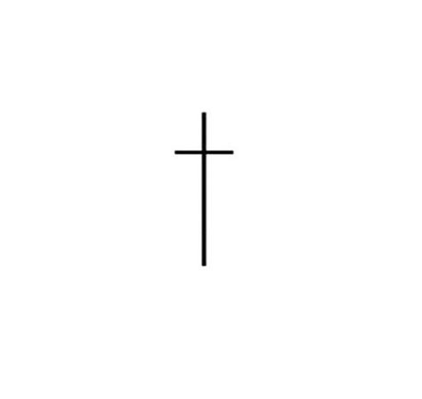 Cross Tiny Tattoo, Small Crosses Tattoo, Cross Tattoo Fine Line, Cross Line Tattoo, Cross Forearm Tattoos For Women, Cross Small Tattoo, Small Cross Tattoo On Wrist, Minimal Cross Tattoo, Cross Tattoo Outline