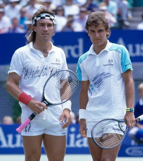 Tennis Style Women, Tennis Merch, Tennis Fashion Photography, Pat Cash, Outfit Tennis, Boris Becker, Male Fitness, Tennis Legends, Tennis Life