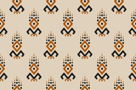 Ethnic Design Pattern, Wallpaper Texture Seamless, Ethnic Aesthetic, Ikat Border, Ikat Art, Ikat Pattern Fabric, Modern Indian Art, Ethnic Pattern Design, African Pattern Design