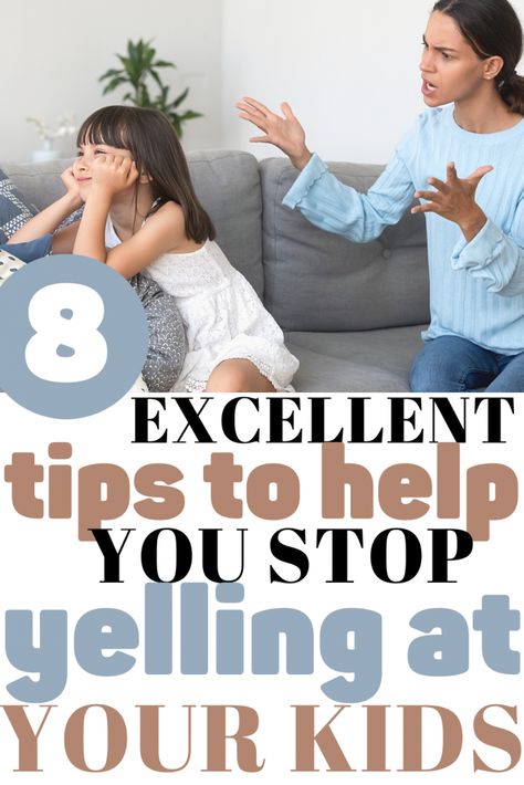 Mom yelling at her kids. Tips for mom to stop yelling. Parenting tips Being A Better Mom, Mom Yelling, Stop Yelling At Your Kids, Mommy Burnout, Stop Yelling, Exhausted Mom, Mom Motivation, Pregnancy Help, Better Mom