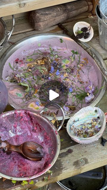 Charlotte Parry | Lottie Makes Social on Instagram: "Fizzy potion making in the mud kitchen 🤩🌟☀️🌳 this stuff is amazing, so much fizzy fun and it smells amazing 🌿 check the sets out for the summer over at @youth_and_wild 🌲  #mudkitchen #mudkitchenplay #mudkitchenideas #mudkitchens #outdoorplay #summerfun #summervibes #potionmixing #potions #potionbottle #potionmaking #potionbottles #potionplay #fizzy #sensoryplay #sensoryfun #preschooler #outdoorfun #eyfs #earlyyears #mumof3 #mumofboys #summeractivities #summeractivitiesforkids" Kitchen For Toddlers, Mud Kitchen Ideas, Mud Cakes, Potion Making, Mud Pies, Toddler Kitchen, Shed Cabin, Garden Home Office, Wooden Cabin