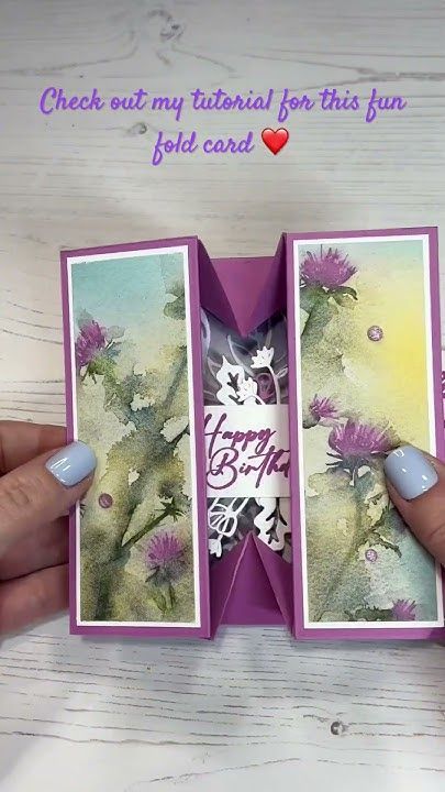 Fancy Card Folds Ideas, Unique Fold Cards, Card Tutorials Cardmaking, Fancy Fold Card Tutorials How To Make, Fancy Fold Cards Templates, Folding Cards Ideas, Fancy Fold Card Tutorials Templates, Card Folds Techniques Tutorials, Fun Fold Cards Tutorials Templates