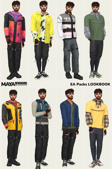 Needs EA Packs/ MOD-FREE/ CC Hairs by JohnnySims. Cold Weather Outfits Sims 4 Cc, Sims 4 Cc Cold Weather Clothes Men, Sims 4 Winter Clothes Cc Men, Sims 4 Winter Cc Male, Sims 4 Male Jacket Maxis Match, Urban Street Style, Sims Four, Sims 4 Cc Furniture, Sims 4 Cas