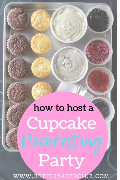 Are you looking for a great birthday party idea to do with kids? Look no further than a DIY cupcake decorating party.  Hosting a cupcake decorating party can be easier than you think.  Baking and decorating cupcakes with kids is a fun and educational activity.  Baking and decorating projects offer many different age-appropriate tasks for kids. I'm going to show you how much fun it can be to host a decorating party. I'm even including my easiest buttercream frosting recipe. Cupcake Decorating Activity, Cupcake Decorating Party Ideas, Frosting Boards, Cupcake Decorating Birthday, Cupcake Wars Party, Decorating Birthday Party, Kids Baking Party, Childrens Cupcakes, Kids Birthday Cupcakes