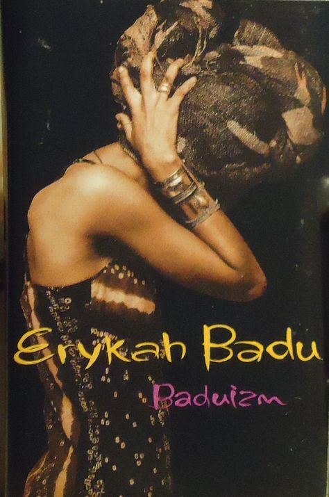 Erykah Badu - Baduizm - Universal Records - 1997 - Cassette Erykah Badu, A Woman, Music