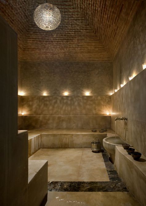 1000+ images about hammam on Pinterest | Turkish Bath, Hotel Spa and Spas Spa Hammam, Spa Luxe, Luxury Bathroom Master Baths, Sauna Steam Room, Spa Rooms, Large Bathroom, Sauna Room, Spa Room, Spa Design