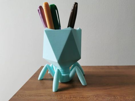 Thingiverse - Digital Designs for Physical Objects 3d Printer Art, Toy Sculpture, 3d Printable, Pencil Holder, Kids Prints, Pen Holder, Pen Holders, 3d Printer, 3d Print