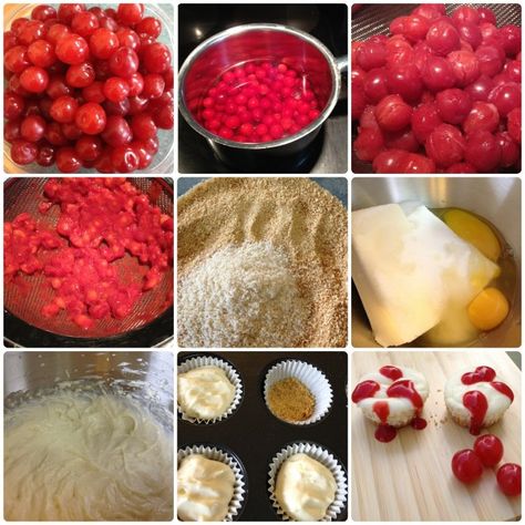 Nanking Cherry Recipes, Cherry Cheesecake Bites, Nanking Cherry, Cherry Recipe, Farm Fruit, Baking Treats, Recipes Instant Pot, Cherry Sauce, Coconut Cheesecake