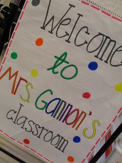 The Lemonade Stand: Where It All Goes Down Wednesday!!! Welcome Back Anchor Charts, Welcome Anchor Charts, Classroom Rainbow, Education Strategies, Anchor Charts First Grade, September Ideas, First Grade Parade, First Week Activities, Word Wall Letters