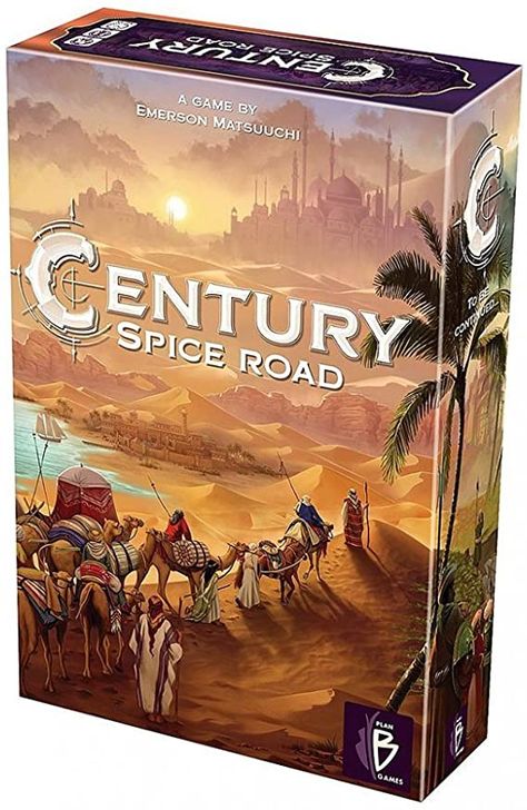 Amazon.com: Century Spice Road Board Game | Strategy Board Game | Exploration Game | Family Board Game | Ages 8 + | 2 to 4 Players | Average Playtime 30-45 Minutes | Made by Plan B Games,Multi-Colored,40000ENPBG : No Name: Toys & Games Strategy Board Games, Family Boards, Game Mechanics, Family Board Games, Fun Board Games, Plan B, Building Systems, Building A Deck, Strategy Games