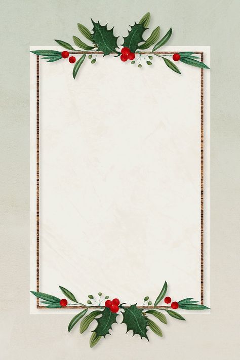 Blank festive rectangular christmas frame vector | premium image by rawpixel.com / NingZk V. Blank Christmas Invitations, Christmas Invitations Ideas, Christmas Party Background, Christmas Birthday Cards, Frame Instagram, Christmas Card Background, Merry Christmas Typography, Invitation Frames, Merry Christmas Wallpaper