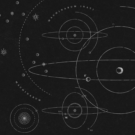 https://www.behance.net/gallery/15851919/Celestial-Dynamics Astronomy Tattoo, Identity Development, Astronomy Art, Motion Designer, 카드 디자인, Celestial Art, Cinema 4d, Solar System, After Effects