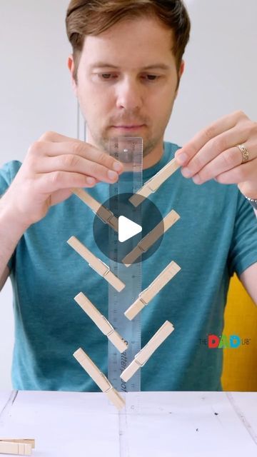 13K likes, 138 comments - thedadlab am April 21, 2021: "Here is one of the simplest marble runs you can make at home in no time for children to play. You just need a ruler and a few pegs...". Science Experiments Kids Elementary, Marble Runs, Diy Paper Toys, Science Games, Indoor Games For Kids, Toddler Arts And Crafts, Marble Run, Science Activities For Kids, Fun Party Games