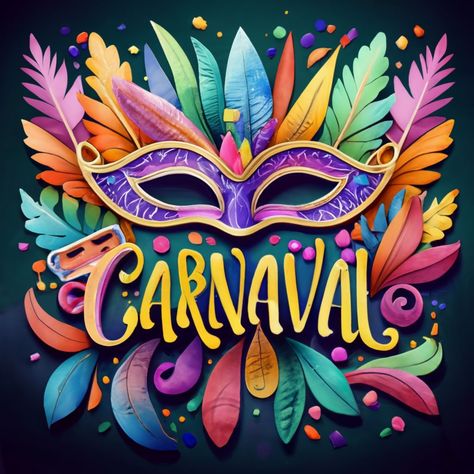 Rio Carnival Theme Party, School Disco, Latin American Culture, Prom Themes, Rio Carnival, Paint Watercolor, Theme Dress, Carnival Masks, 3d Render