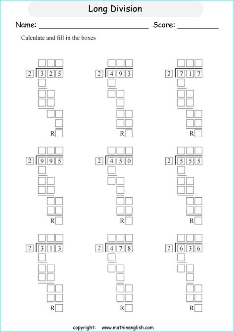 3 Digit Division Worksheets, Long Division Worksheets Grade 5, Division Worksheets For Class 5, 4th Grade Division Worksheets, Long Division Worksheets 4th Grade, Division Worksheets 4th Grade, Division Worksheets Grade 4, 4th Grade Division, Long Division Practice