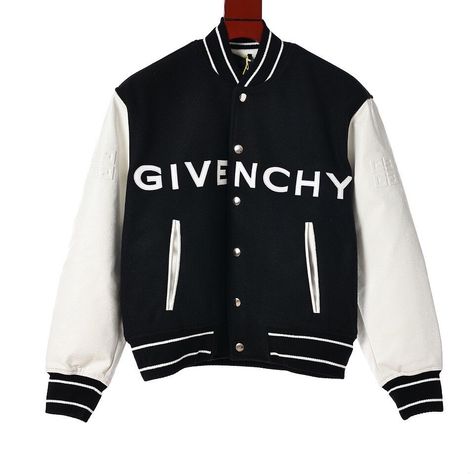 Givenchy Clothes, Ripped Sweatshirt, Givenchy Men, Givenchy Fashion, Givenchy Logo, Givenchy Man, Latest Design Trends, Leather Sleeves, Designer Replica