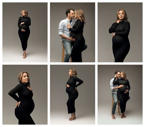 Maternity Couple Poses Studio, Maternity Photography Poses Indoor, Maternity Indoor Photography, Maternity Shoot Ideas Indoor, Couple Maternity Pictures Studio, Maternity Studio Photoshoot Ideas, Maternity Shoot Indoor, Maternity Shoot Inspiration, Maternity Photo Shoot Ideas Indoor