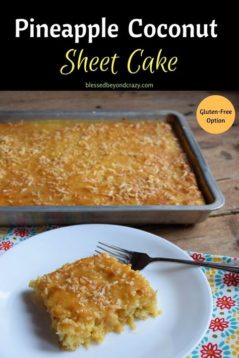 Pineapple Coconut Sheet Cake Coconut Sheet Cake, Coconut Pineapple Cake, Coconut Sheet Cakes, Canadian Dessert, Pineapple And Coconut, Recipe Cake, Pineapple Recipes, Sheet Cake Recipes, Sheet Cakes