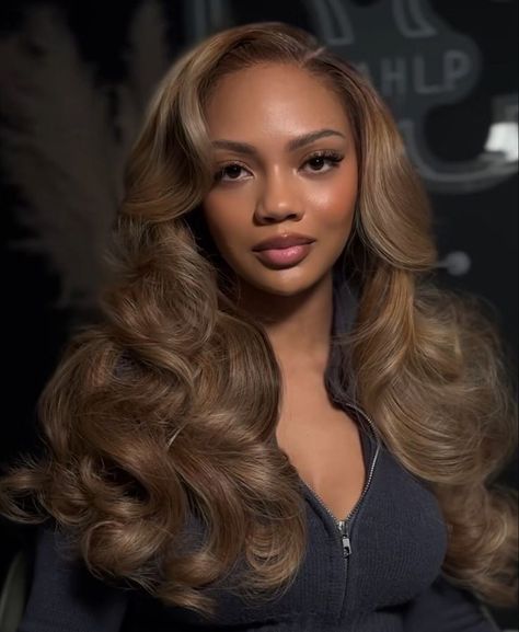 Pretty Hair Color, Hair Laid, Front Lace Wigs Human Hair, Hair Inspiration Color, Baddie Hairstyles, Hair Inspo Color, All Hair Types, Aesthetic Hair, Thick Hair