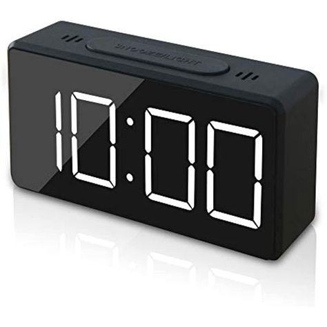 PRICES MAY VARY. 1、【Extended Snooze Function】: An improved snooze feature that will give you an extra five minutes of sleep without even opening your eyes, ensuring a gentle wakeup experience. 2、【Compact Travel Buddy】: This Mini Digital Alarm Clock is your perfect travel companion with its dual Time/Temperature display, flexible 12/24 hour switch, built-in alarms, and adjustable brightness - easily readable at any time of the day. 3、【Effortless to Use】: Designed with a user-friendly interface, setting the time or alarm is a breeze even for kids and the elderly. A versatile clock that fits perfectly in the living room, bedroom, study room, and even on-the-go. 4、【Reliable Power Source】: This clock works best with AC power, and for your convenience, it also supports AAA batteries for backup d