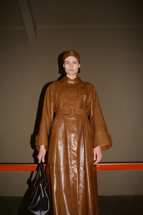 Jil Sander Pre-Fall 2023 Collection | Vogue 2023 Fw, Pre Fall 2023, Fashion Runway Show, Balloon Dress, Racerback Top, Womenswear Fashion, Backless Top, Runway Trends, Ribbed Knit Dress