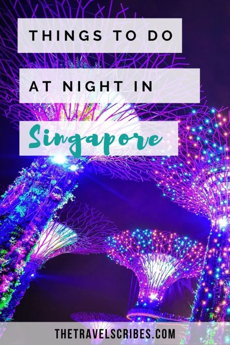 Top 10 things to do in Singapore at night - The Travel Scribes Singapore At Night, Best Places In Singapore, Things To Do In Singapore, List To Make, Most Luxurious Hotels, Travel Writing, Gardens By The Bay, Airport Shuttle, Rooftop Bar