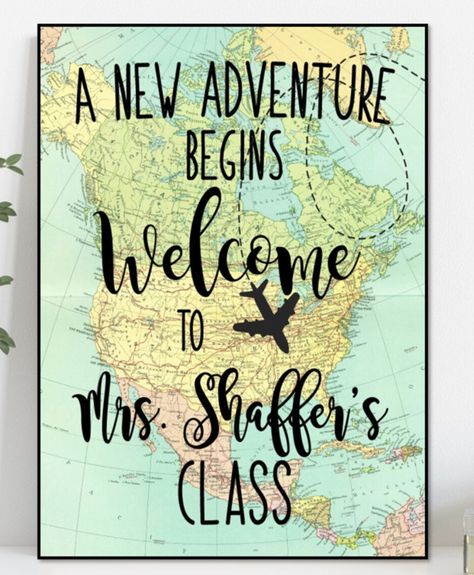 Tourism Classroom Decor, Learning Takes You Places Theme, Reading Is An Adventure Theme, Adventure Classroom Decor, Travel Bulletin Board Ideas, Adventure Awaits Classroom Theme, Travel Theme Bulletin Board, Adventure Bulletin Board Ideas, Adventure Classroom Theme