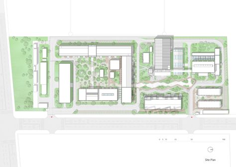 Factory Design Industrial Layout, Factory Architecture Design, Factory Building Design, Industrial Building Design, Factory Plan, Site Layout Plan, Factory Layout, Site Plan Design, Architecture Courtyard