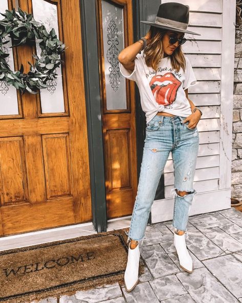 Nashville Outfits Fall, Nashville Outfits Summer, Boho Western Outfits, Nashville Outfits Spring, Concert Outfit Casual, Nashville Style Outfits, Karina Style, Nashville Style, Nashville Outfits