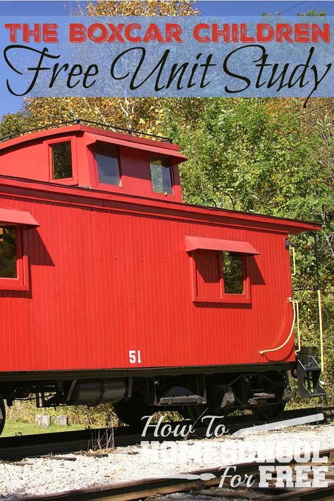 Boxcar Children Project, Boxcar Children Activities, Shoebox Float, Free Unit Study, The Boxcar Children, Literature Unit Studies, Book Club Questions, Unit Studies Homeschool, How To Homeschool