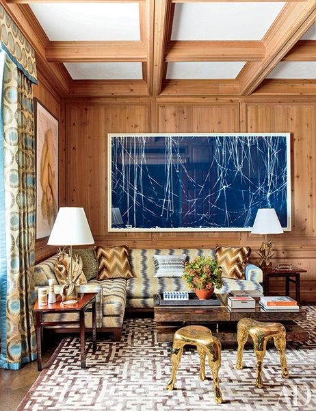 Wood Paneling Living Room, Wood Paneling Makeover, Paneling Makeover, Paneled Walls, Plants For Home, Rustic Ceiling, Wood Beam Ceiling, Best Indoor Plants, Wood Panel Walls