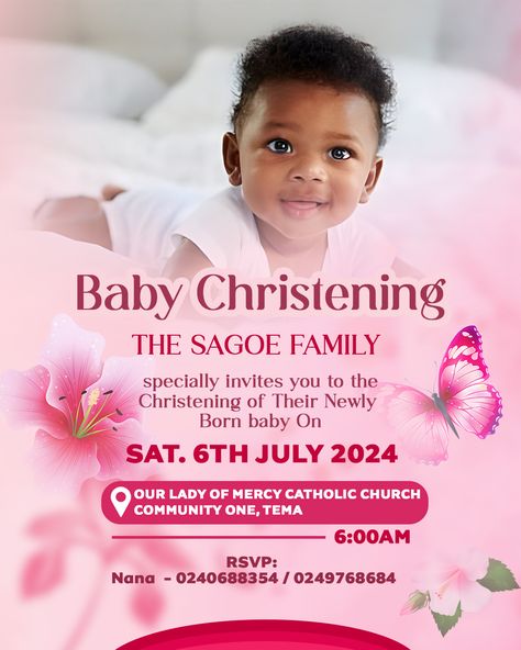 #Design #Flyer #Photoshop #Creativity Baby Christening Flyer Design, Baby Christening, Our Lady, Catholic Church, Flyer Design, Christening, Photoshop, Quick Saves, Design