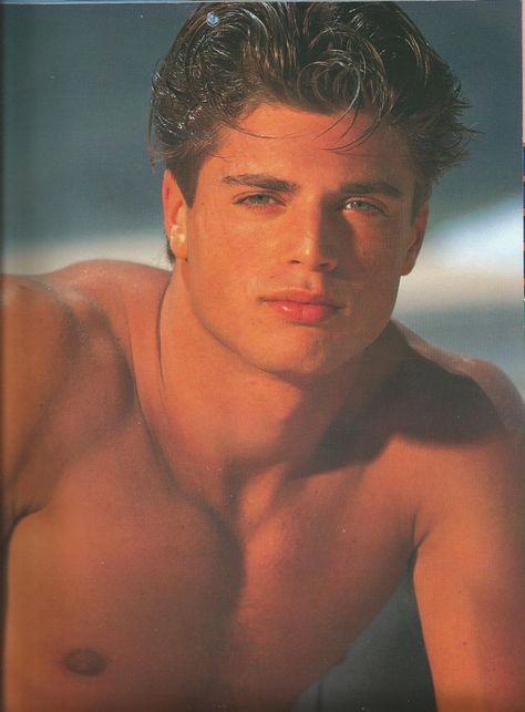 David Charvet Corey Harrison, Baywatch 90s, Male Model Body, David Charvet, Nicole Eggert, Stephanie Tanner, Erika Eleniak, Cute White Guys, Long Black Hair