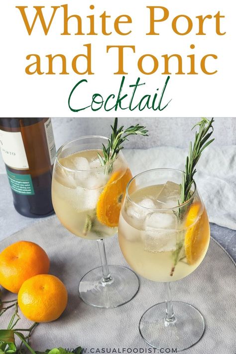 White Port and Tonic, or Porto Tonico, is a delicious and refreshing Portguese cocktail. Discover this easy recipe to make white port and tonic cocktails at home. | tonic cocktails | easy cocktail recipe | summer cocktail recipe | port wine | Portugal recipe | wine cocktail recipe | Port Wine Recipes, Wine Portugal, Tonic Cocktails, Easy Cocktail Recipe, White Port, Cocktails Easy, Wine Cocktail Recipes, Cocktails At Home, Tonic Drink