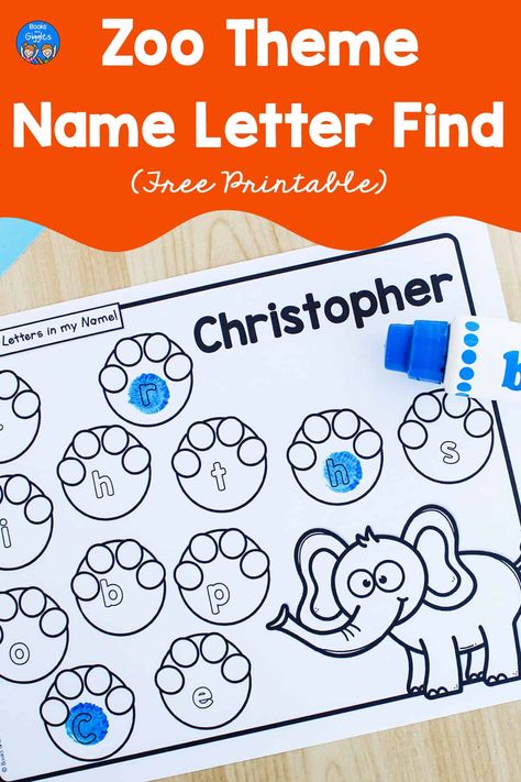 Zoo Lessons, Preschool Zoo Theme, Name Activities Preschool, Letter Sound Activities, Letter Recognition Worksheets, Literacy Activities Preschool, Zoo Activities, Name Tracing Worksheets, Zoo Theme