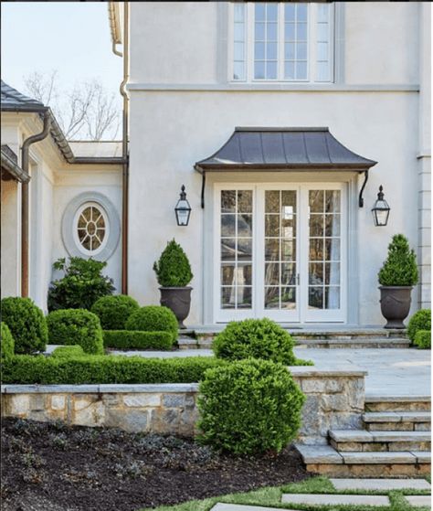 French Country Exterior, Addition Ideas, French Exterior, Casas Coloniales, French Architecture, Charming House, Casa Exterior, Front Entry Doors, Atlanta Homes