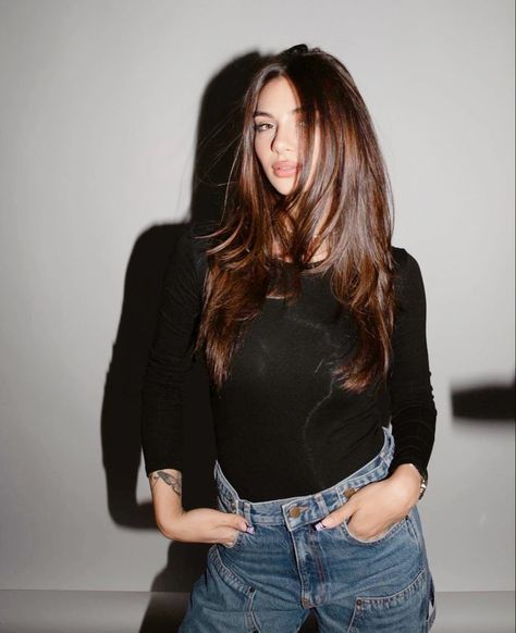 Brunette Bombshell, Understand Me, Brown Hair Inspo, Cindy Kimberly, Office Siren, Brunette Girl, American Beauty, Hair Inspo Color, Dream Hair