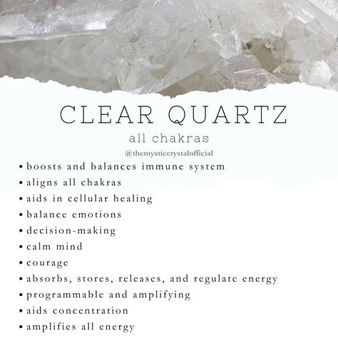 Crystals Clear Quartz, Clear Crystals Meaning, White Crystal Meaning, Clear Quartz Meaning Crystal Healing, What Does Clear Quartz Do, Clear Crystal Quartz Meaning, Quartz Meaning Crystals, Clear Quartz Crystal Meaning, Clear Quartz Meaning